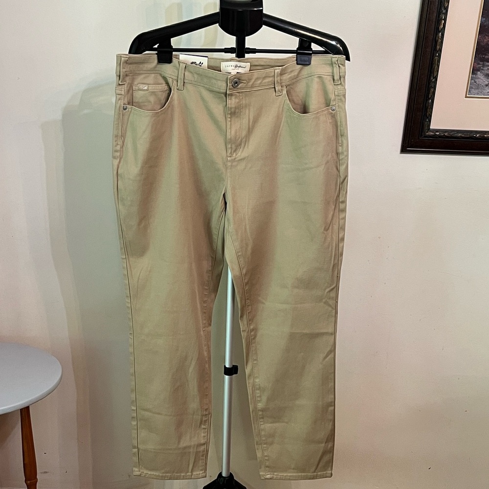 NWT Jachs Girlfriend New York Straight Leg Ankle Pant